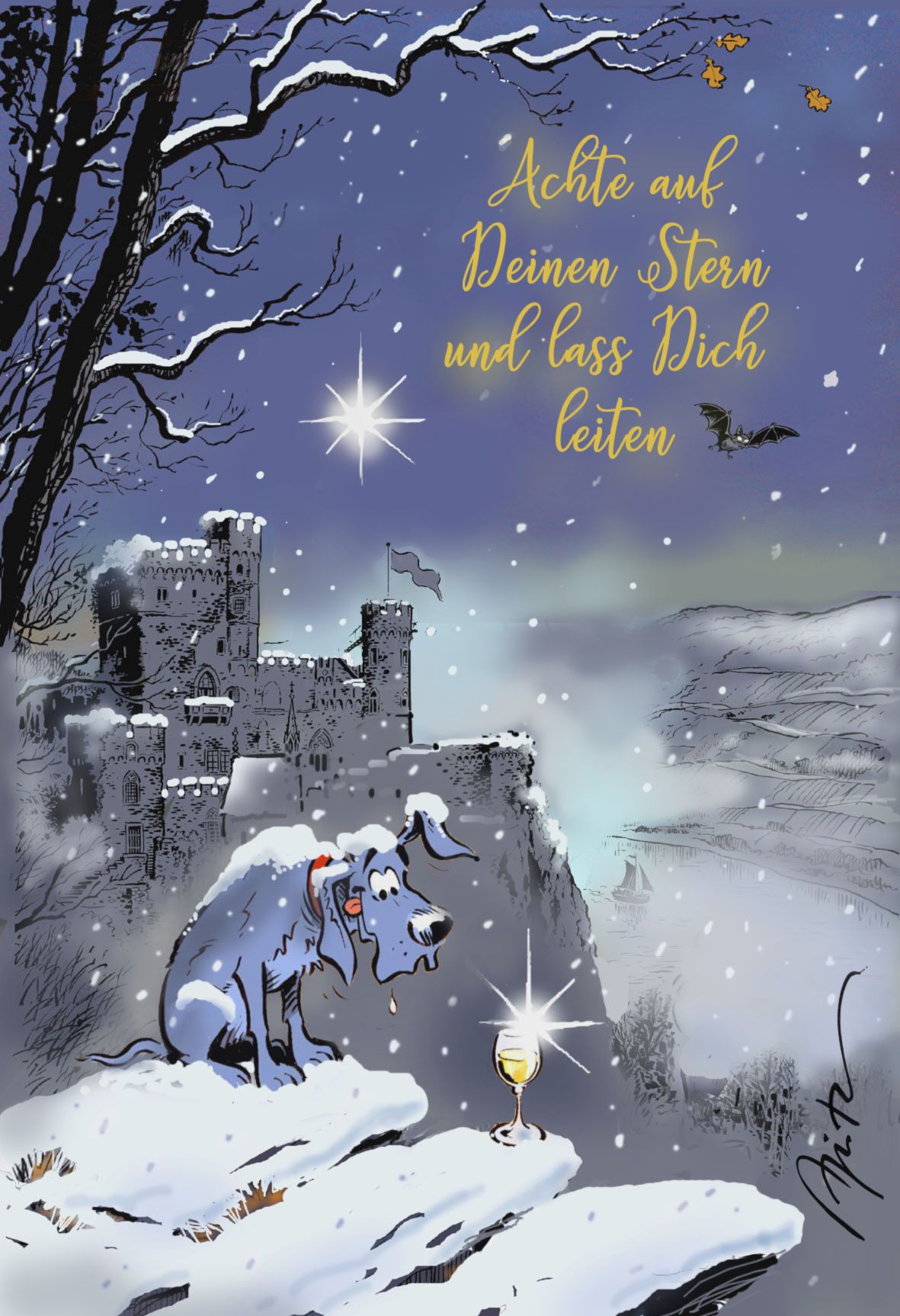 Weihnachts GrandpatteHund.Weihnachten