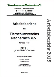 Info Arbeitsbericht 2015